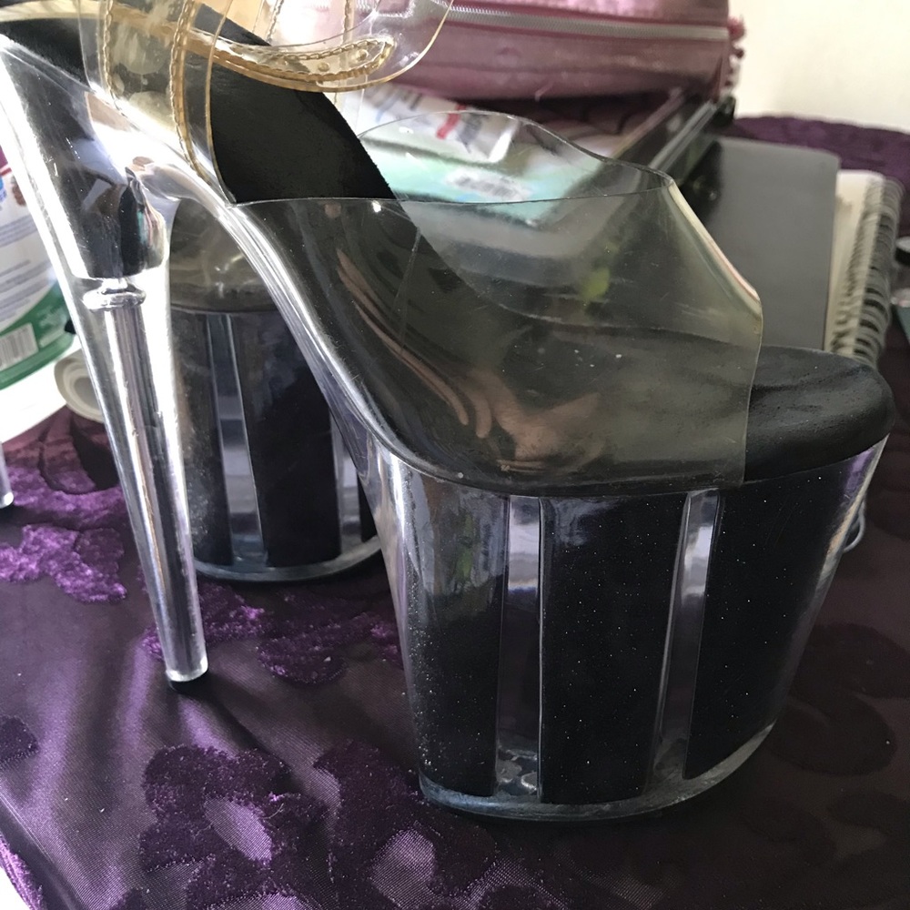 Pleaser Flamingo platform stilettos